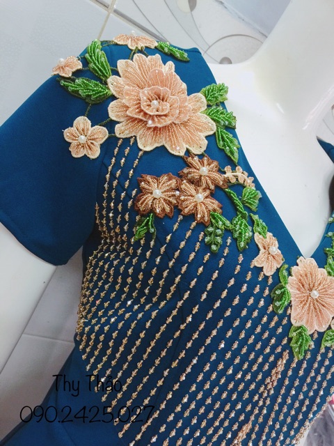 Đầm trung niên thy thảo &quot; thiết kế theo số đo &quot;