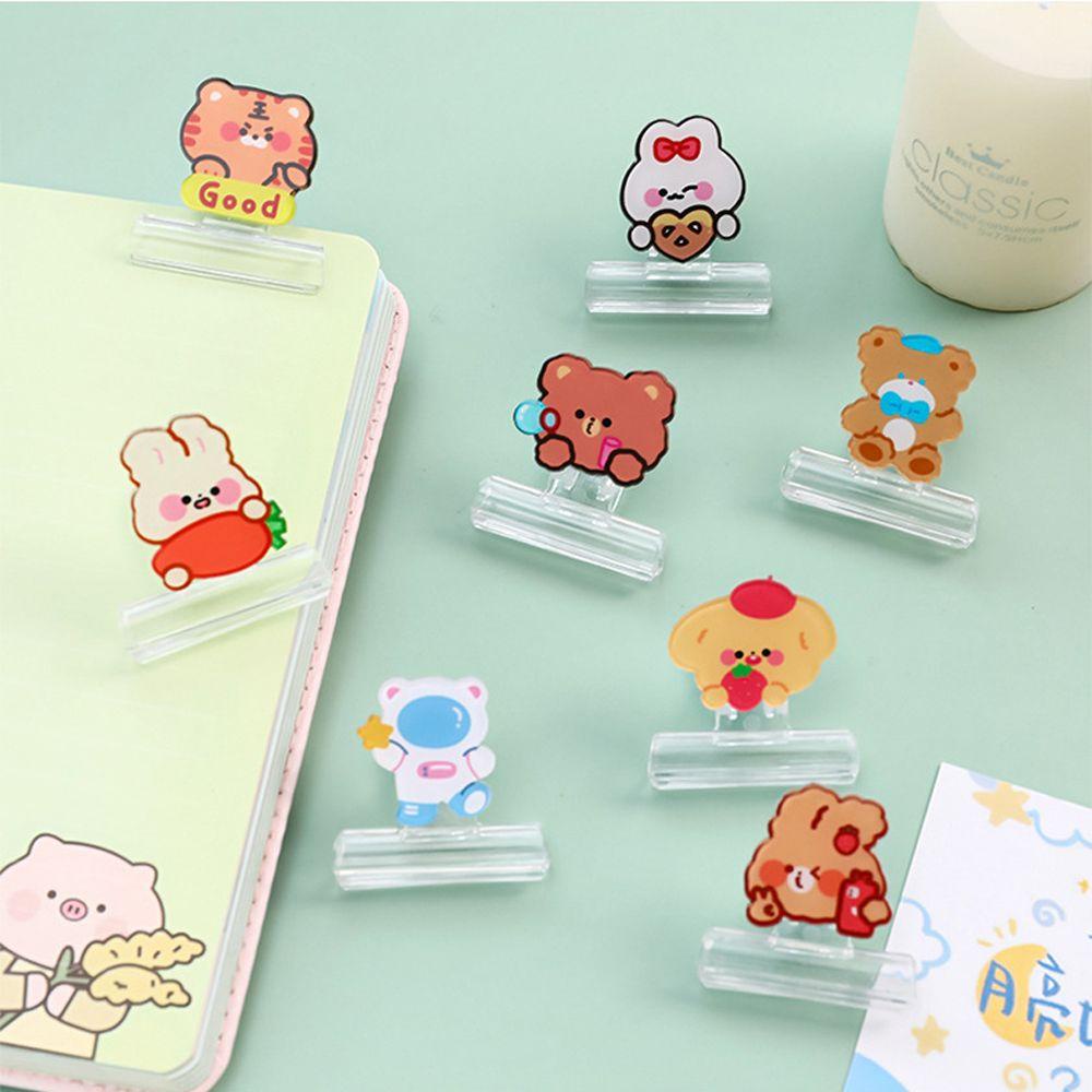 Kẹp Niêm Phong Đồ Ăn Vặt Trong Suốt Kích Thước Nhỏ Nhắn Sắp Xếp Gọn Gàng Cho Văn Phòng / Trường Học