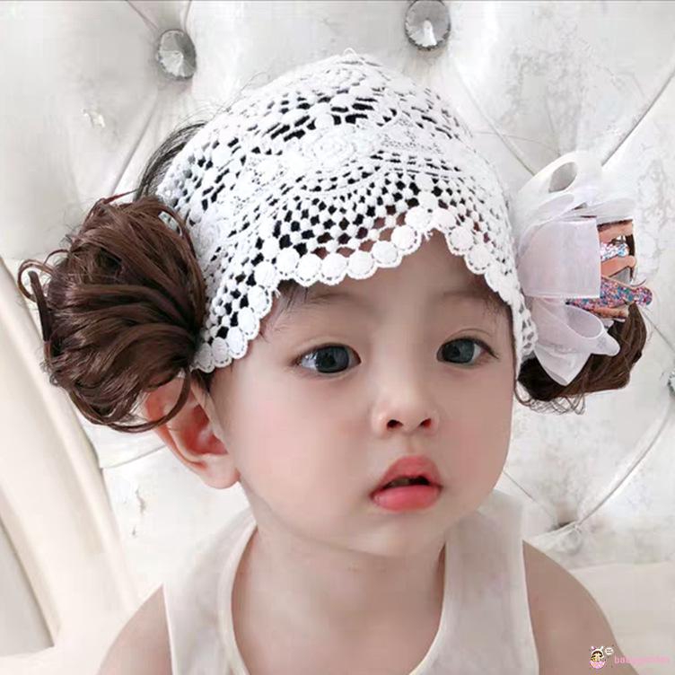 Băng đô đính hoa giả phong cách Hàn Quốc dễ thương cho bé gái