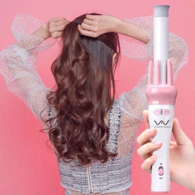 [Sẵn Hàng Giao Ngay] Máy uốn tóc xoăn tự động xoay 360 độ , máy làm xoăn (loại 1)