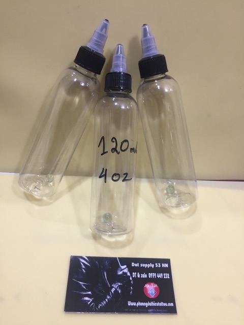 Lọ pha mực có bi lắc 120ml hay 4oz