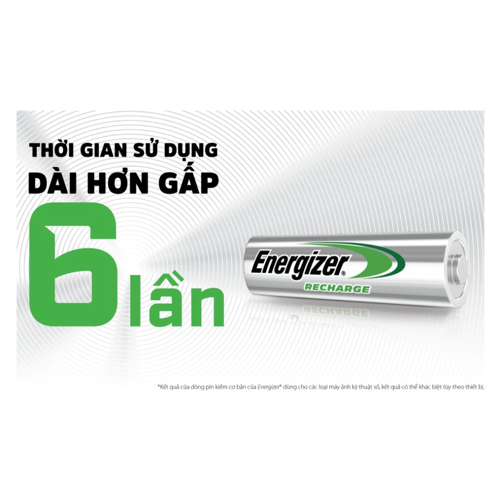 Pin Sạc Energizer AAA 800mAh NH12ERP2