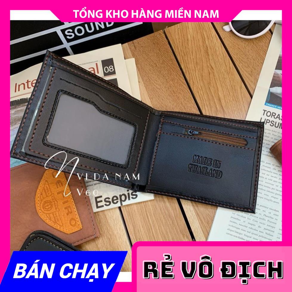 VÍ DA NAM CỰC SANG V60 ⚡FREESHIP⚡100% ẢNH THẬT⚡ CHUYÊN SỈ - GIÁ TỐT