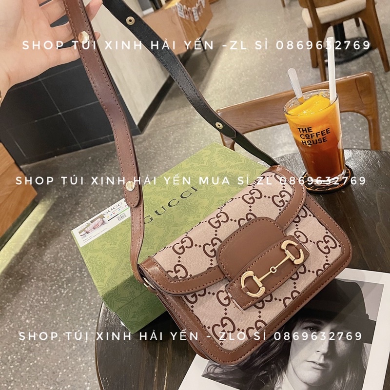 túi đeo chéo, đeo vai hoạ tiết in siêu xinh