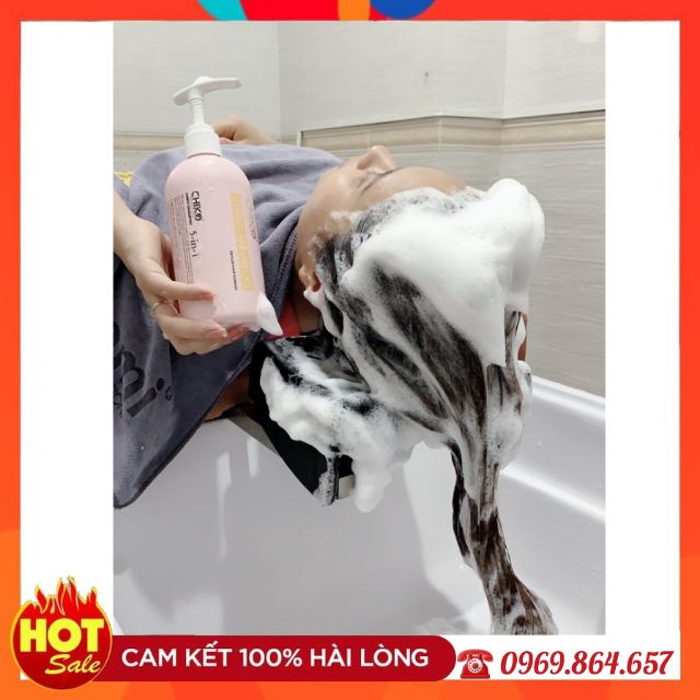 Dầu gội 5in1 chiko -  Thải độc, Kháng dầu, Khóa màu, Hấp, Cân bằng PH | BigBuy360 - bigbuy360.vn