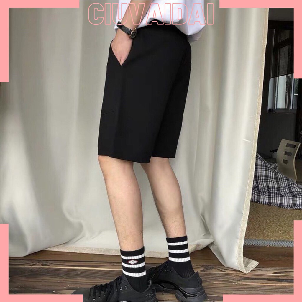 Quần Short Đùi Nam Nữ Unisex Basic Siêu Mát