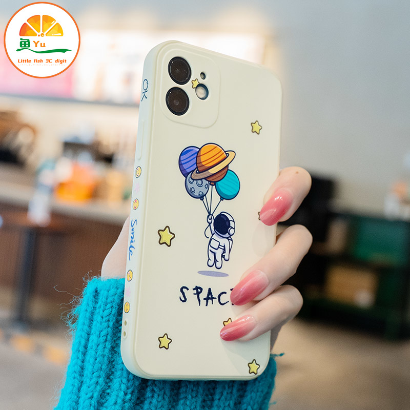 Ốp Lưng Họa Tiết Phi Hành Gia Cho Iphone 12 Pro Max 12mini Iphone 11 Pro Max I7 Xsmax Xr Se2020 Xs 7plus 8plus 6plus | BigBuy360 - bigbuy360.vn