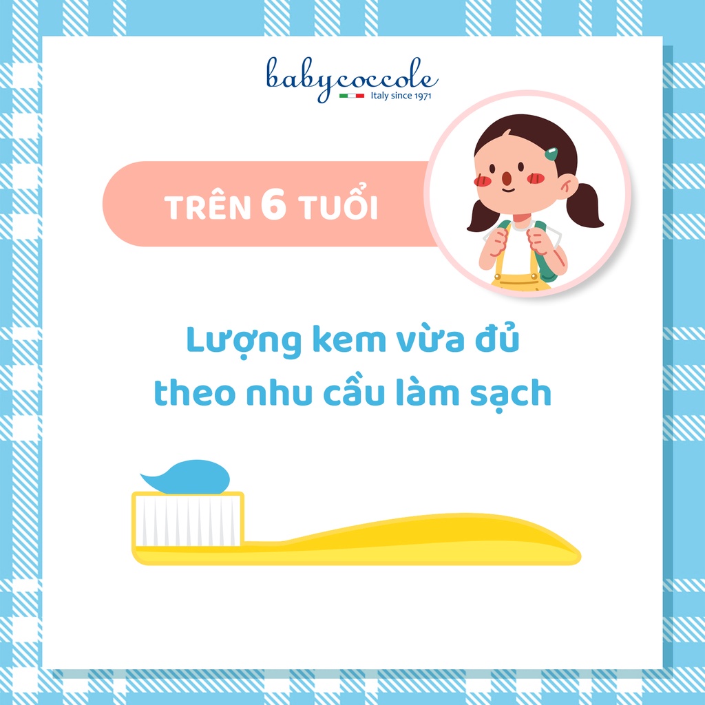 Kem đánh răng Babycoccole 12M+