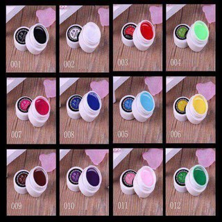 Bộ gel vẽ và cọ nét  sét 3 cây