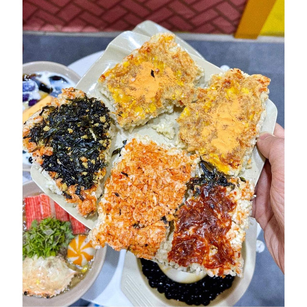 [Giảm Tất Cả] Cơm Cháy Ngũ Vị Đặc Biệt - Mix Vị Đặc Biệt Chickgarden