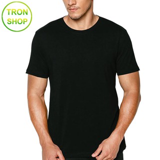 Áo thun nam TS125 [ Nhập TRONSHOP1 giảm 10% ] vải cotton co giãn Tronshop chuyên áo thun