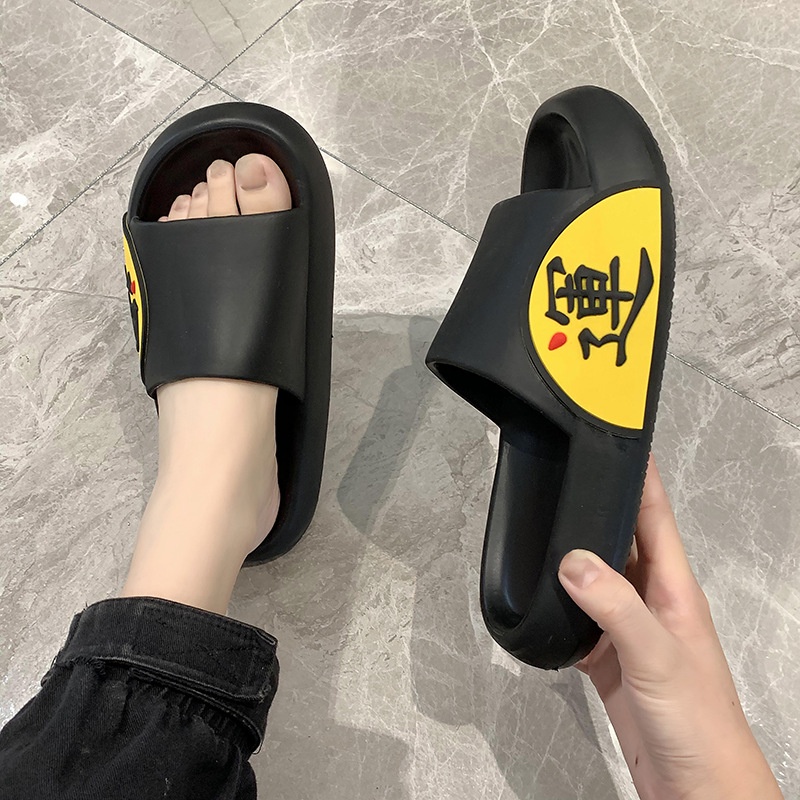JY751 RĂNG THƯA Dép bánh mì  nam nữ siêu đáng yêu