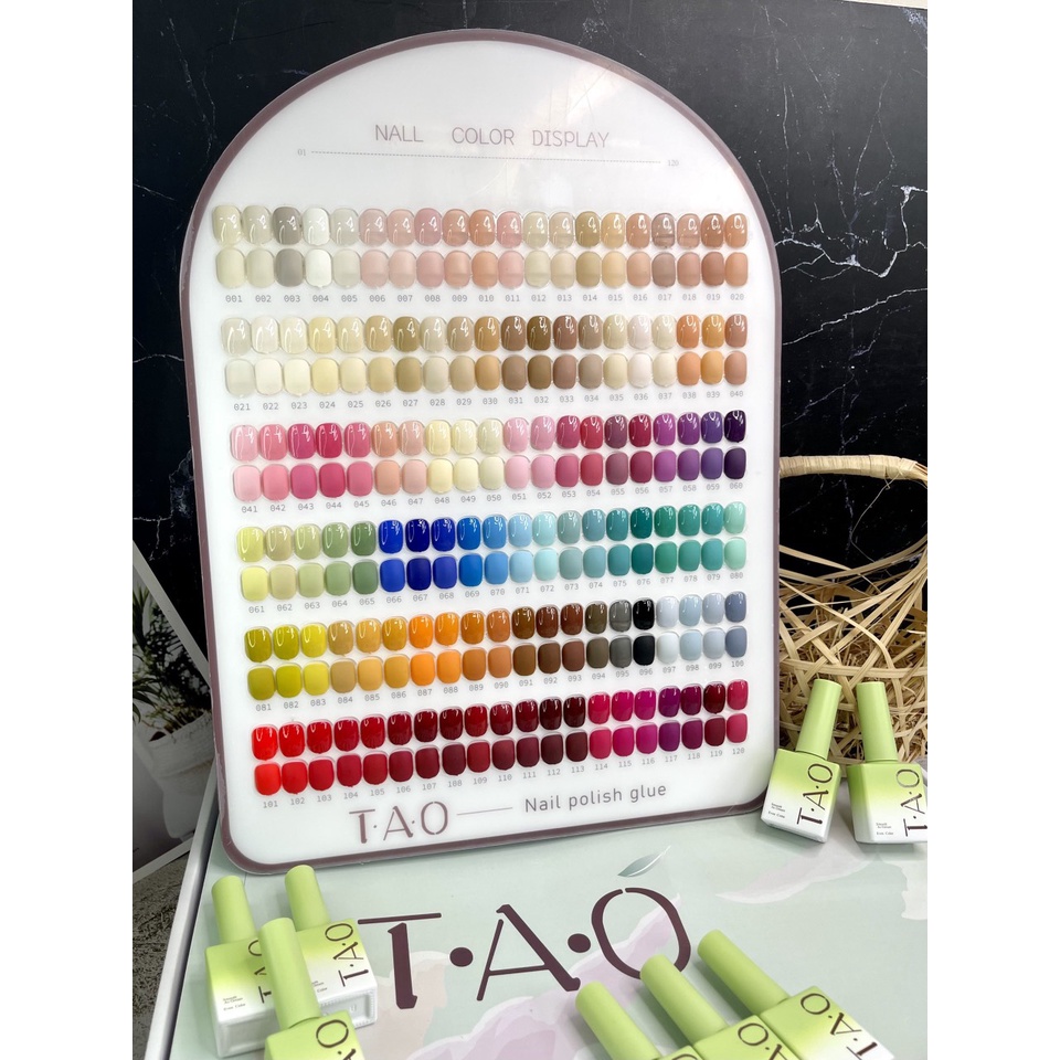 Sơn Gel TAO Sét 120 Màu - Tặng Kèm bảng màu tặng base top