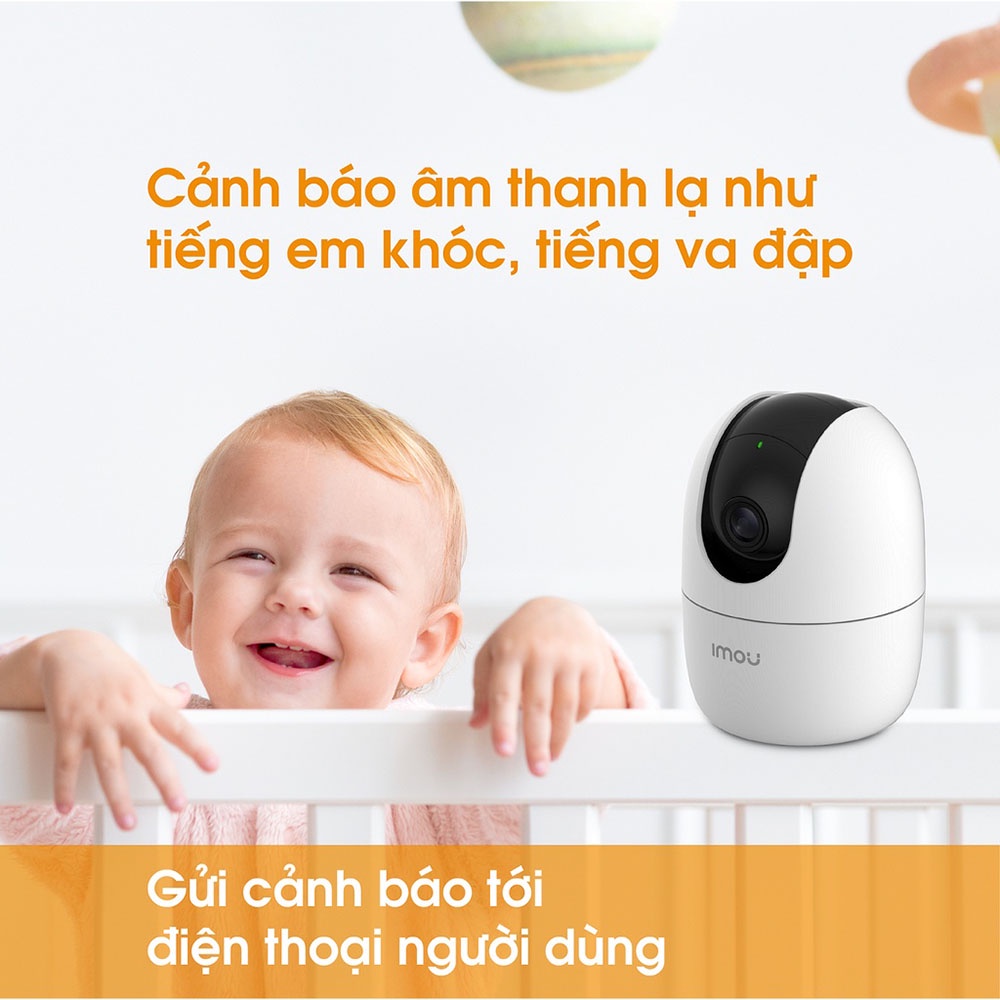 Camera Wifi IMOU A22EP 2.0MP Xoay 360đ, Chính hãng Imou Việt Nam, Fullbox Nguyên seal