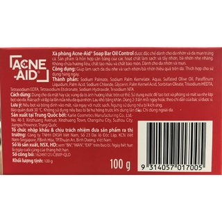 Xà phòng ACNE - AID SOAP BAR