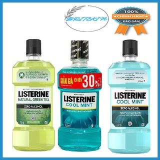 Nước Súc Miệng Sạch Khuẩn & Bảo Vệ Răng Miệng Listerine (Chai 750ml)