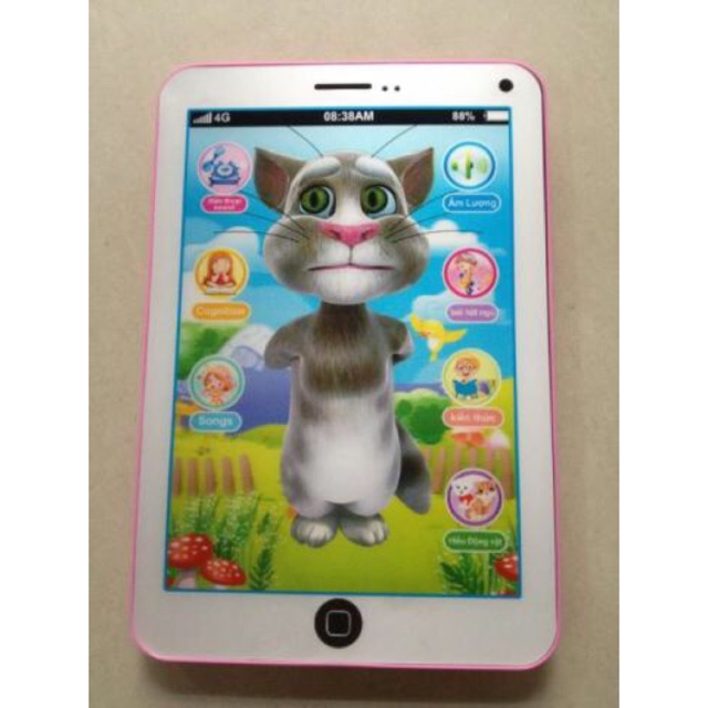 Đồ chơi IPad mini cảm ứng cho bé dùng pin