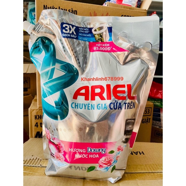 Nước Giặt Ariel Downy Túi 3.2kg ( cửa trên )