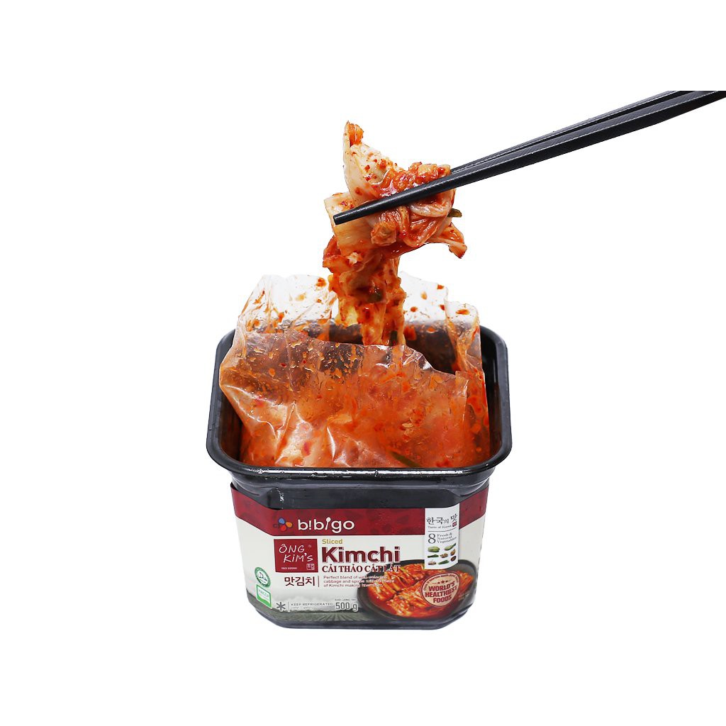 Kim chi cải thảo cắt lát Bibigo Hàn Quốc 500g