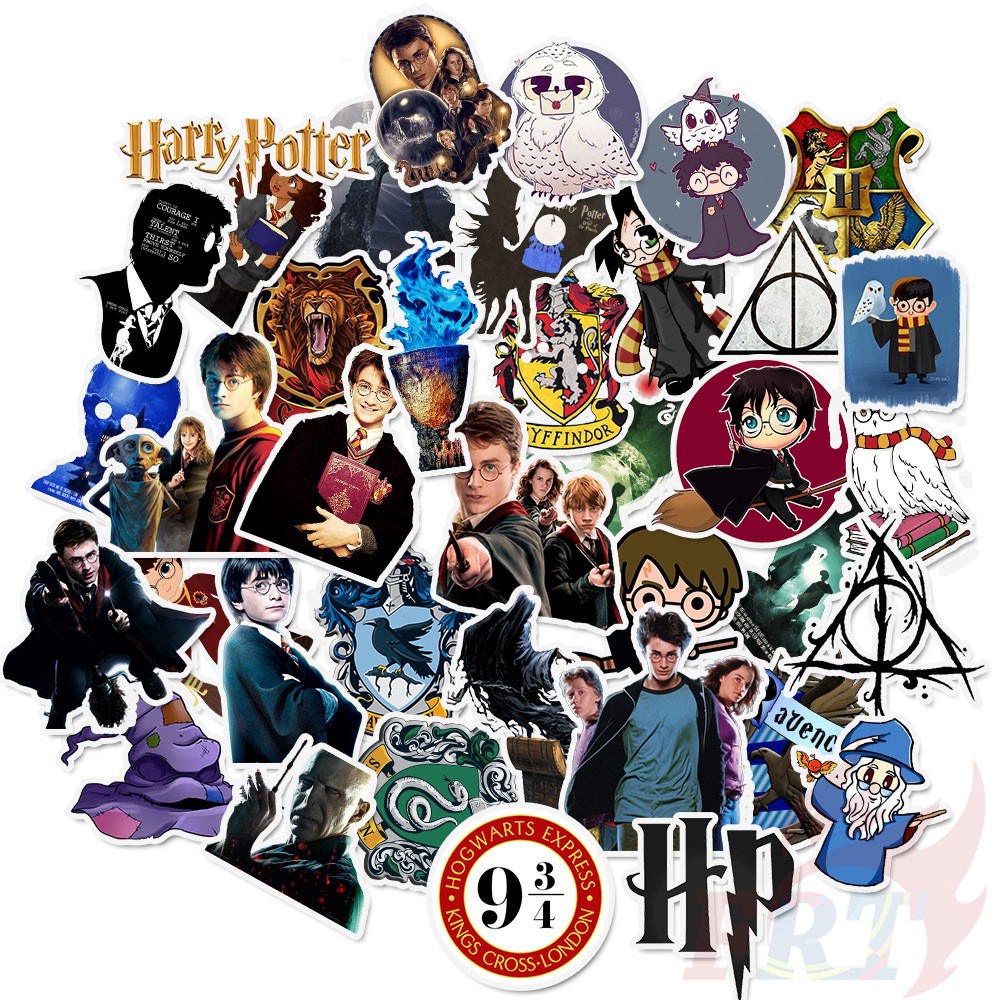 Sticker/ Hình dán Harry Potter(Combo 10-50 ảnh dán , random)