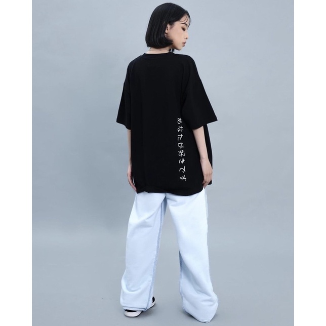 ÁO THUN POWROFFICIAL EXPRESSED LOVE - BLACK