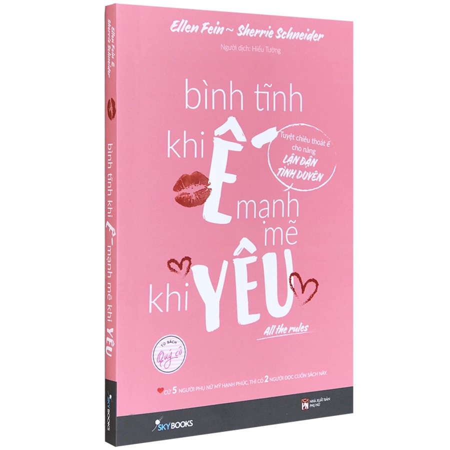 Sách - All The Rules - Bình Tĩnh Khi Ế, Mạnh Mẽ Khi Yêu (Kèm Bookmark) (Tái bản 2020)