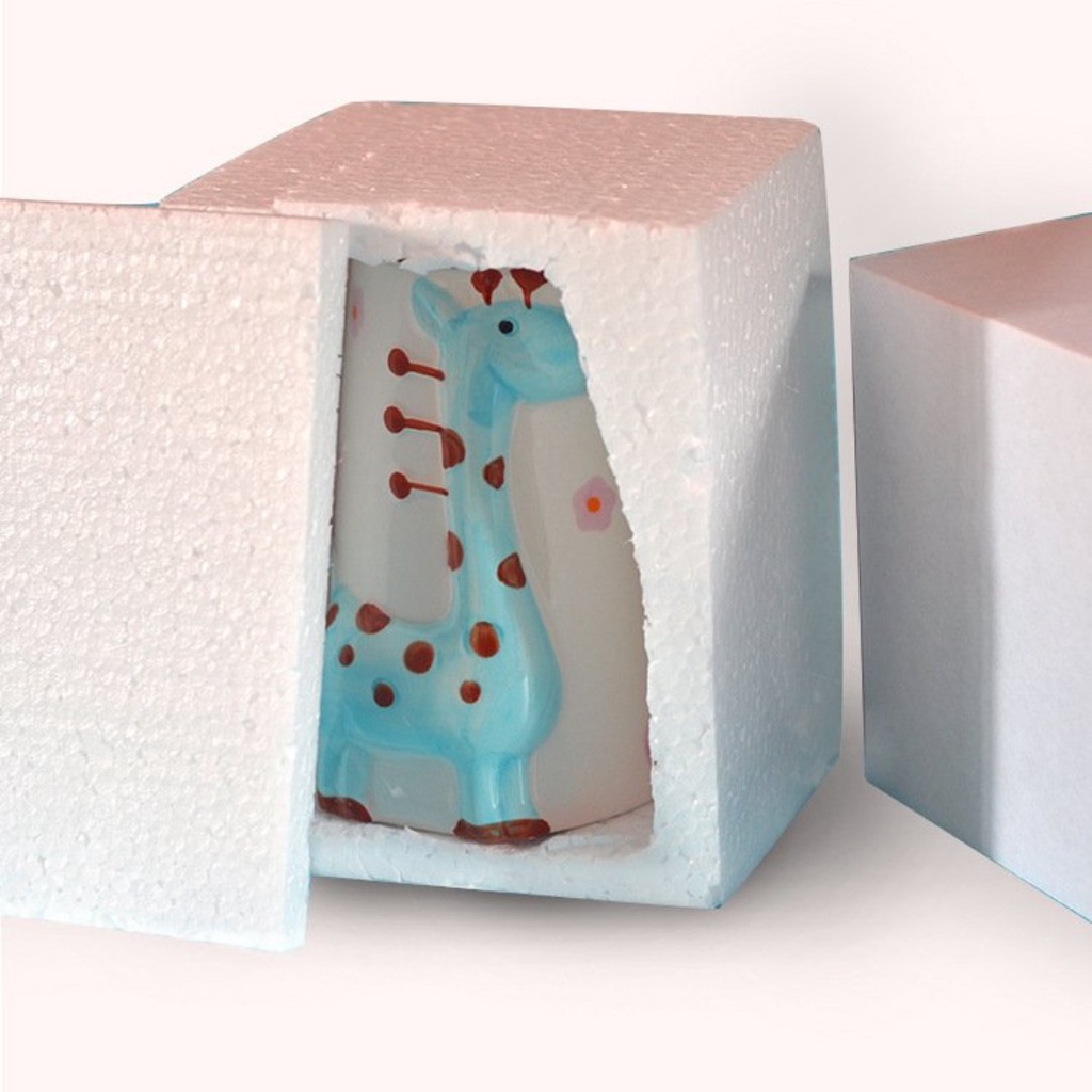 Đế bình nước sứ hươu cao cổ dành cho hamster