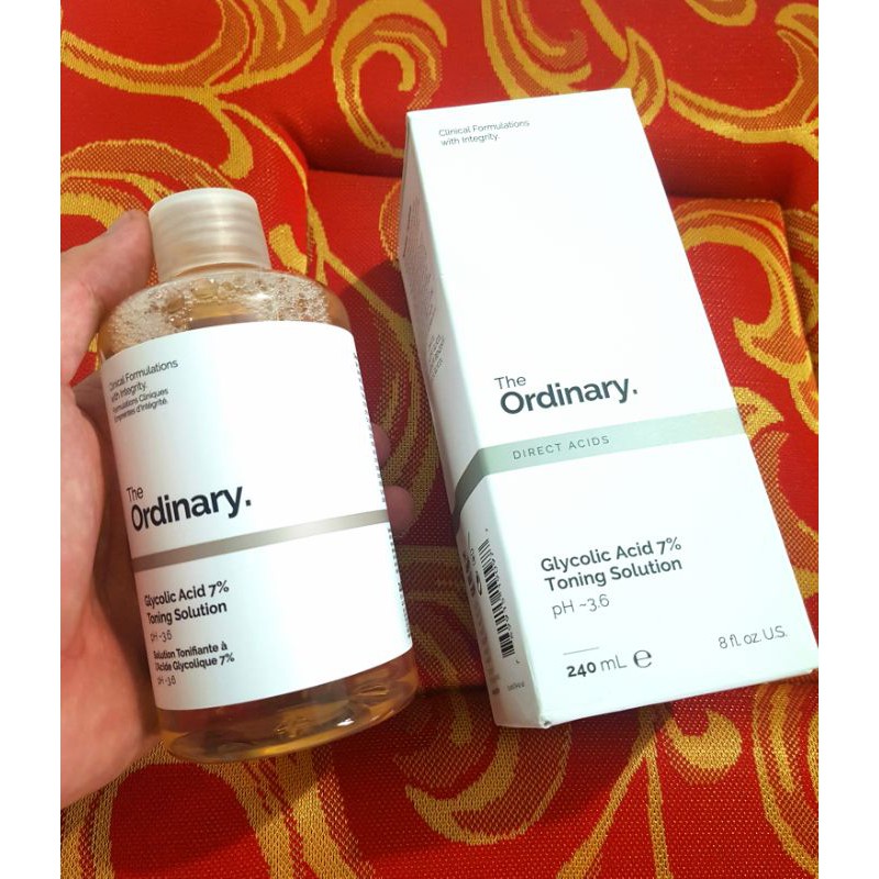 [Date Mới]  Nước hoa hồng tẩy tế bào chết Glycolic Acid 7% Toning Solution - The Ordinary