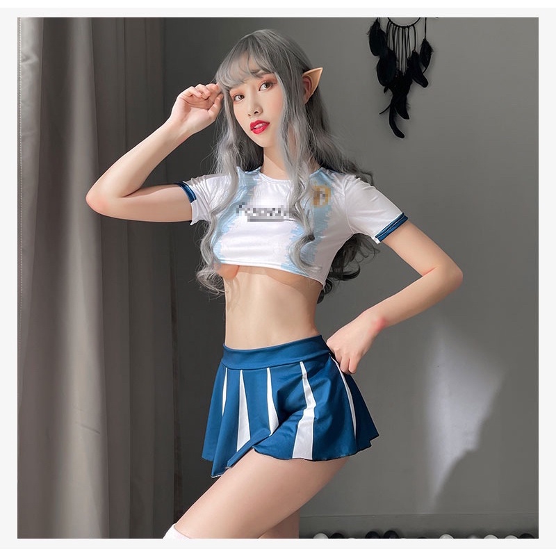 Cosplay đồng phục cổ vũ bóng đá COS7