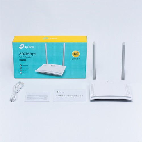 Bộ Phát Wifi 2 Râu TPLink 820N - Router Wi-Fi Chuẩn N Tốc Độ 300Mbps - Hàng Chính Hãng bảo hành đổi mới trong 24 tháng | BigBuy360 - bigbuy360.vn