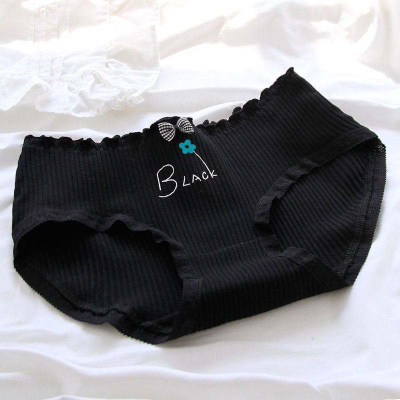 Quần lót cotton cạp cao tông màu basic sịn sò