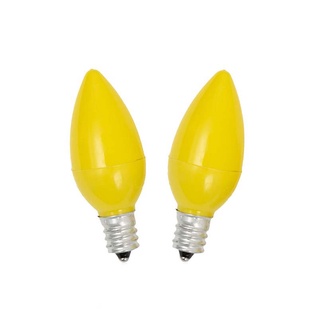 Bóng đèn Led trái ớt, bóng đèn càna, bóng đèn thờ Okas nhiều màu (QN), giá cho 2 bóng