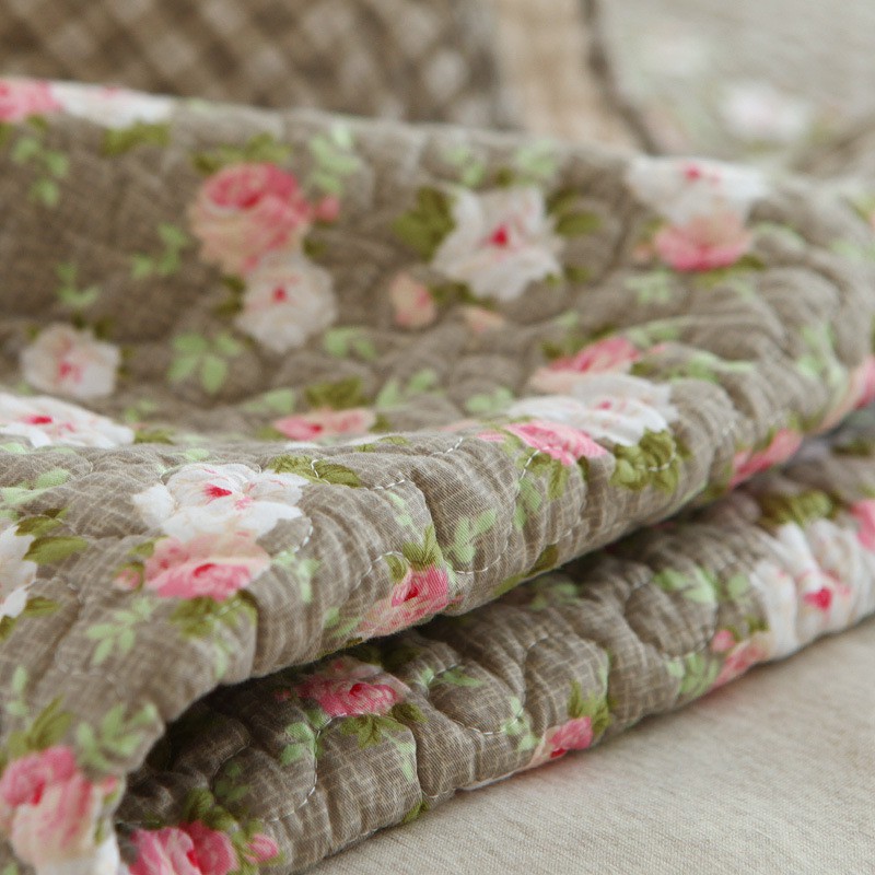 Thảm trang trí, đặt may, thảm đa năng, 100% cotton, họa tiết hoa nhí