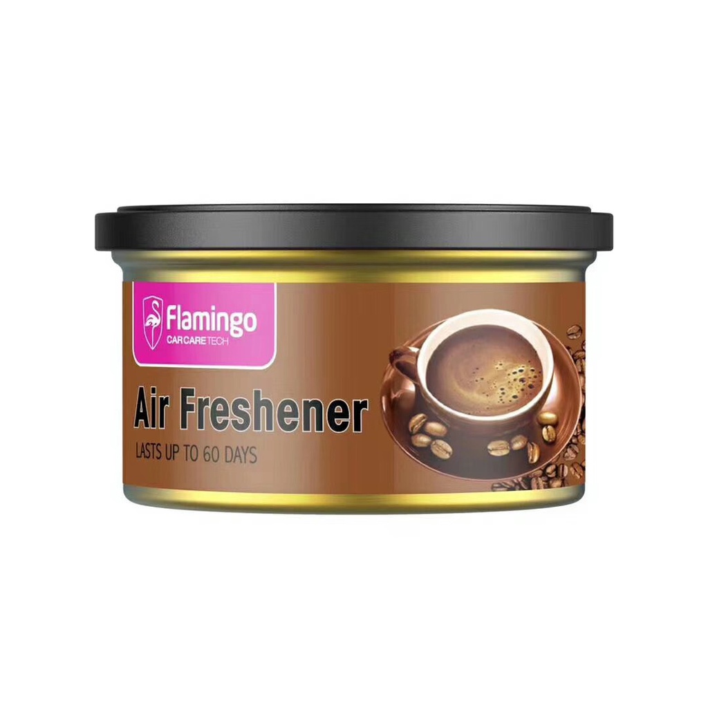 🔥HCM-Sáp Thơm Flamingo Khử Mùi Xe Hơi Cao Cấp - hương Coffee.