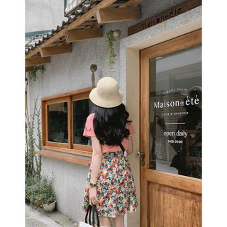 🌈 Sét Áo Phông - Kèm Chân váy Hoa lụa🌈