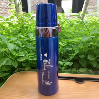 Bình giữ nhiệt inox 304- 3 lớp 800ml ly cốc cách nhiệt- có quai xách