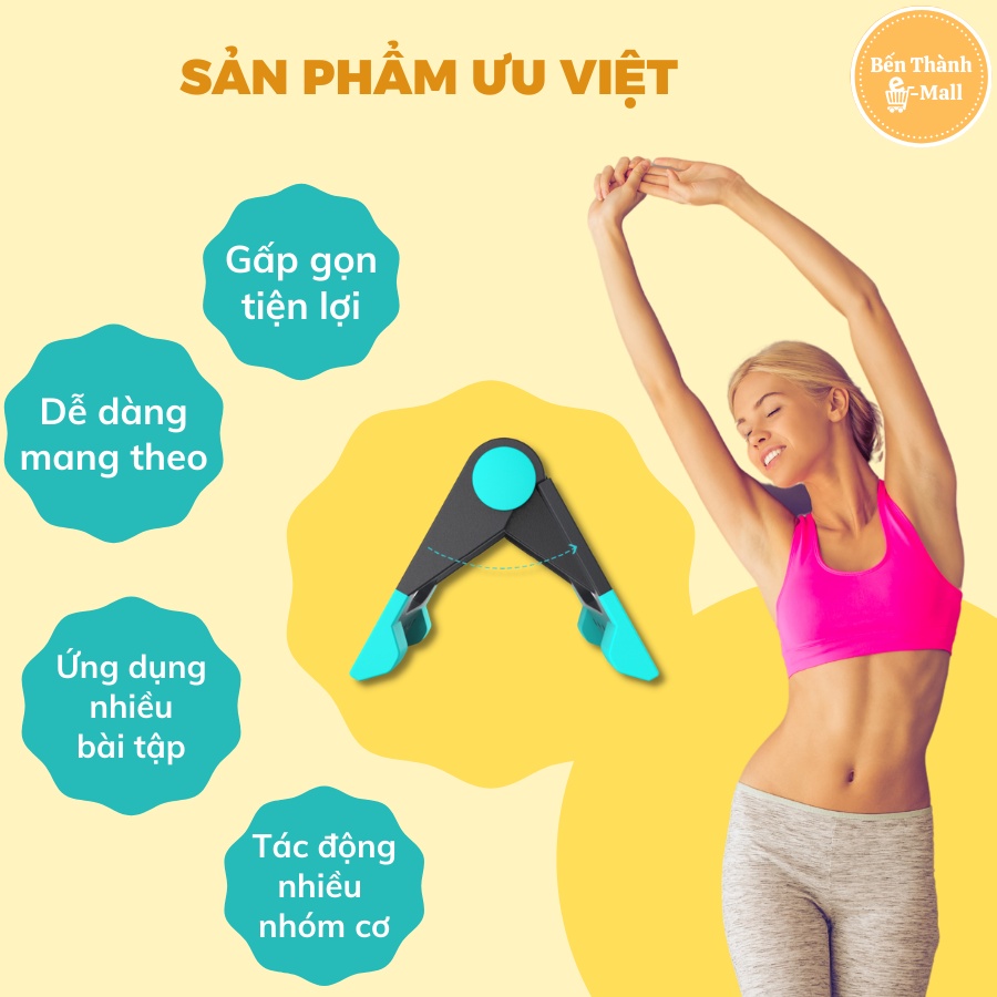 DỤNG CỤ HÍT ĐẤT CHỐNG ĐẨY, TẬP NGỰC VAI BỤNG, DỤNG CỤ TẬP THỂ DỤNG NAM NỮ TẠI NHÀ