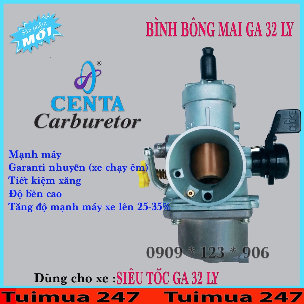 Bình Xăng Con  Centa 125 Ga 20 ly, Centa 150 Ga 24 ly, Centa 150 Ga 26 ly, Centa 175 Ga, SIÊU TỐC