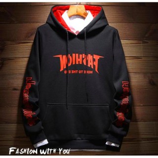 Áo Hoodies nỉ ngoại logo FASHION C067 không xù lông, siêu dày