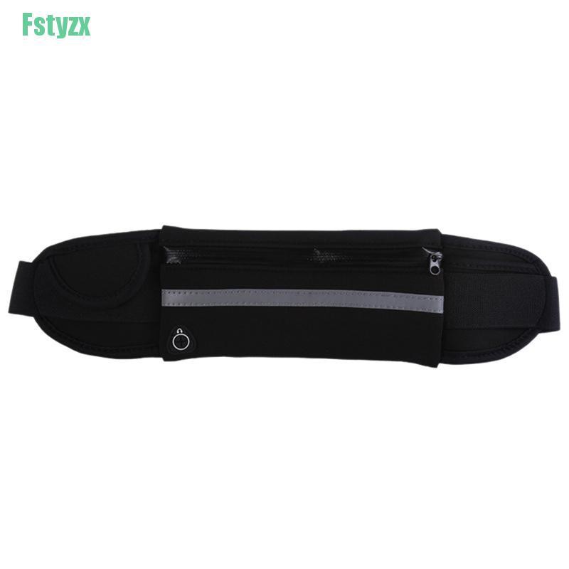 fstyzx Waterproof Running Belt Bum Waist Pouch Fanny Pack Camping Sport Hiking Zip Bag | BigBuy360 - bigbuy360.vn