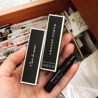 Nước hoa vial Serge Lutens clair de musc