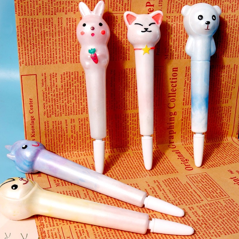 Sa Khuôn Silicon Làm Giá Đỡ Bút Bằng Resin Epoxy Hình Động Vật Nhỏ