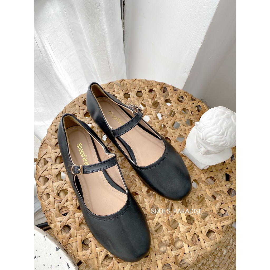 Giày mary jane giày lolita phong cách Hàn Quốc ( FORM NHỎ NHÍCH LÊN 1 SIZE ) SHOES PARADISE BBHS