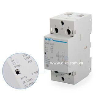 Contactor CHINT 2P 40A NCH8-40/20