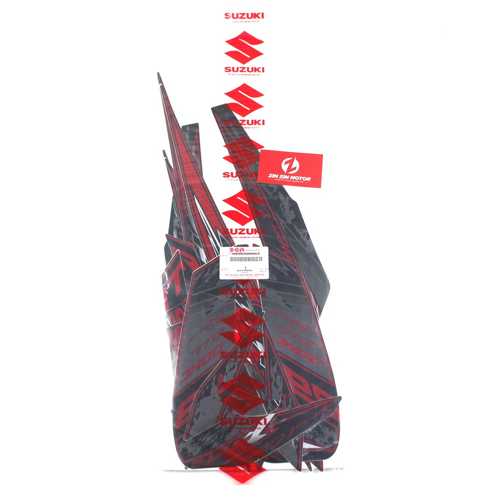 Tem Ngôi Sao Đỏ Đen - Raider Xăng Cơ - ZIN ZIN MOTOR