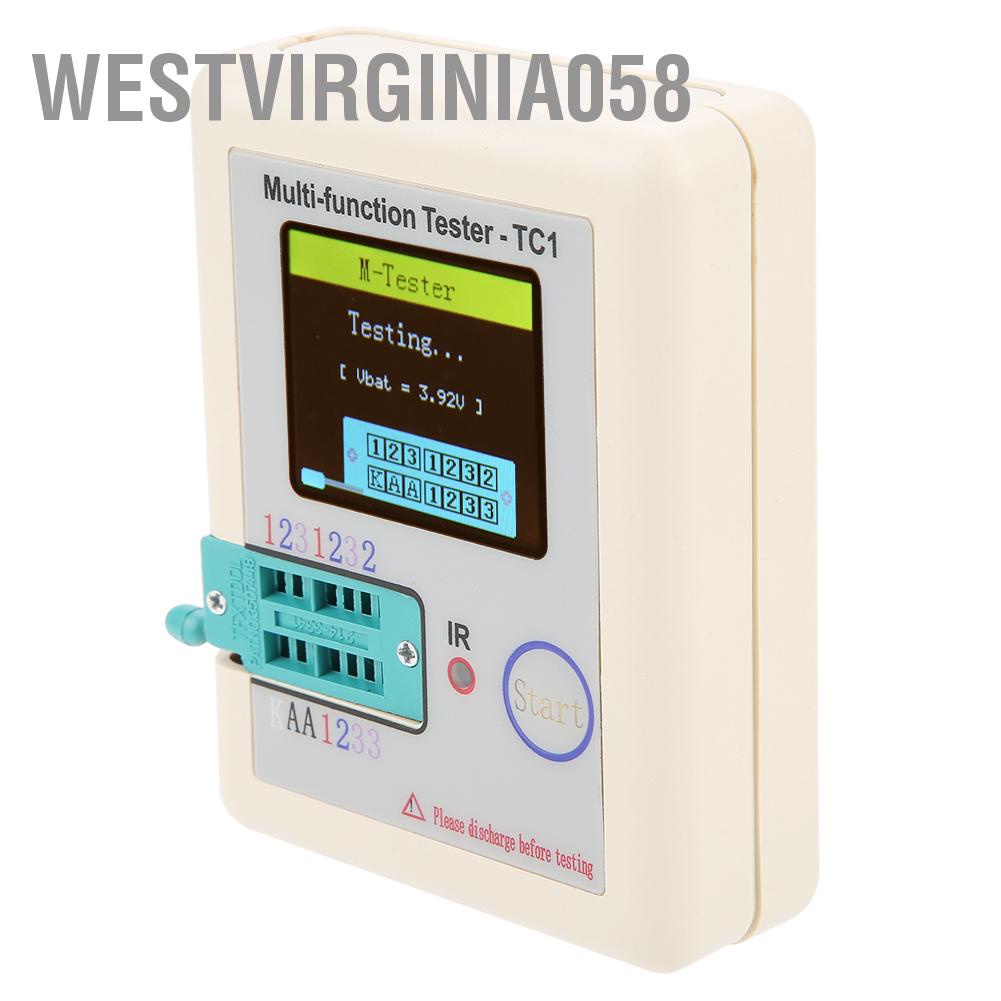 Có thể bán buôn LCD Transistor Tester Diode Triode Capacitance Meter LCR-T6 ESR NPN PNP MOSFET Westvirginia058 Hàng giao ngay