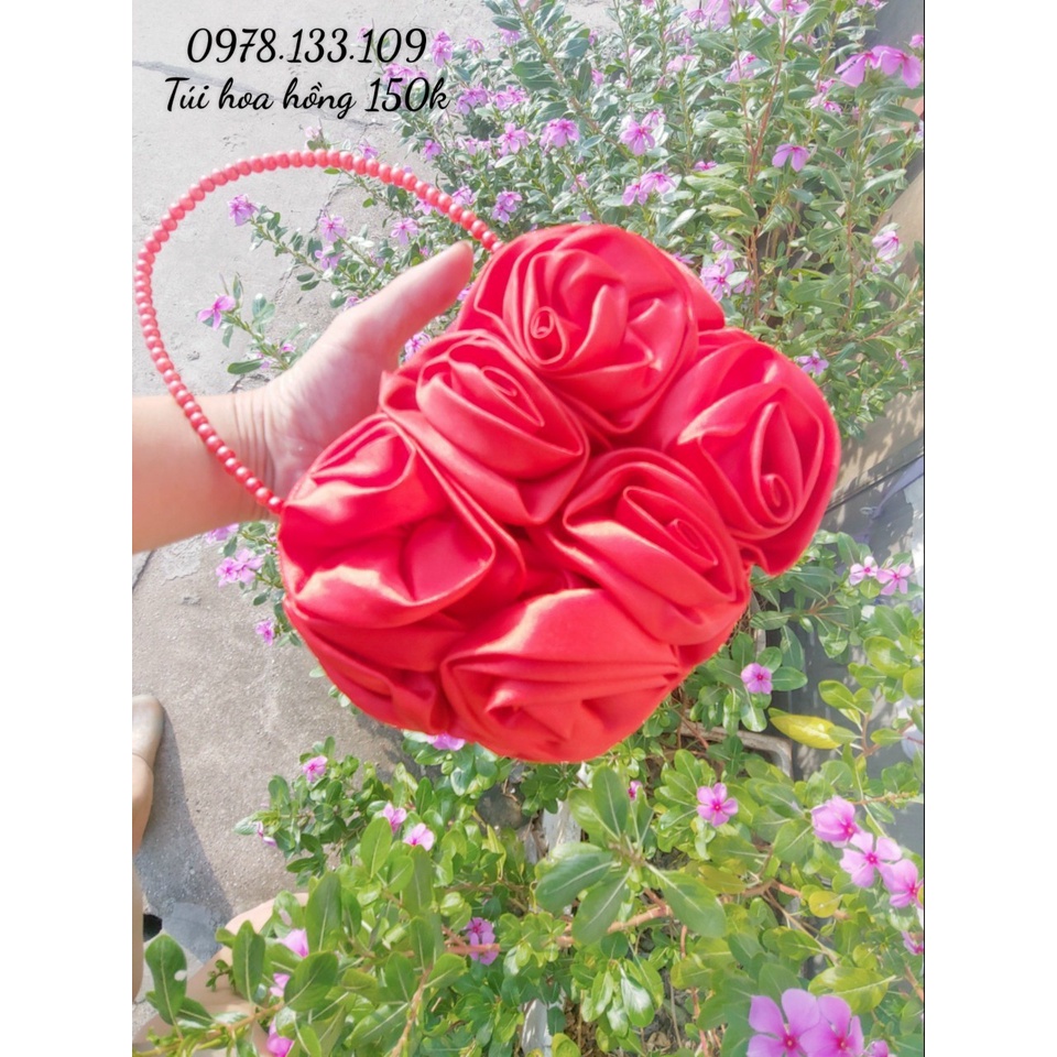 Túi hoa hồng độc lạ THH150