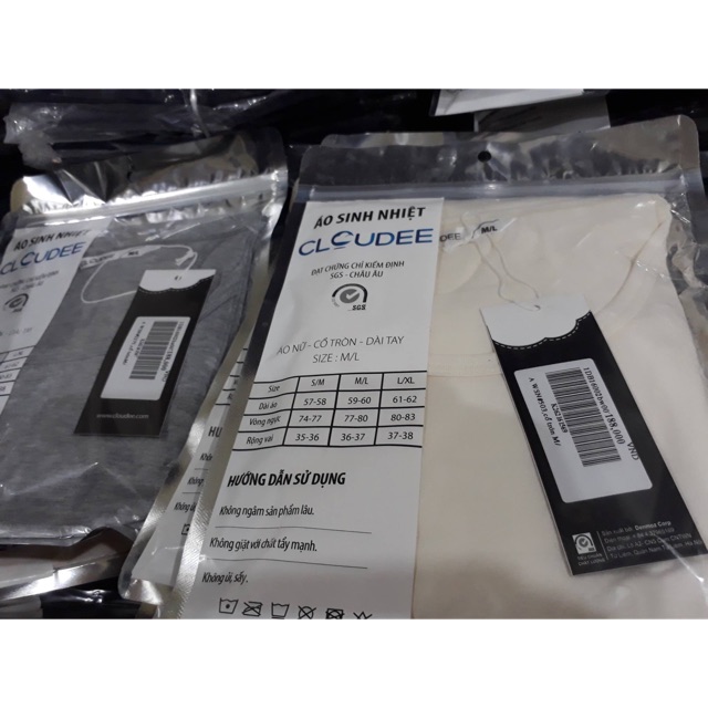 Áo sinh nhiệt CLOUDEE nữ