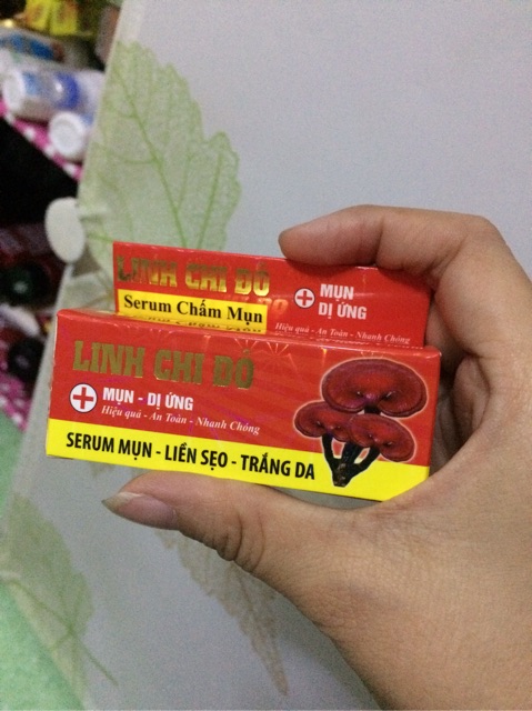 Serum chấm mụn – Thâm – Trắng da LINH CHI ĐỎ | BigBuy360 - bigbuy360.vn