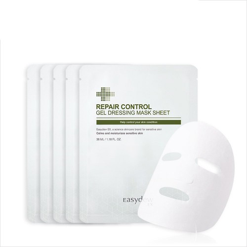 Mặt nạ phục hồi da sau lazer Easydew EX Repair Control Gel Dressing Mask 1 hộp/ 5 miếng.